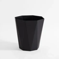 inny Kosz na śmieci geometryczny czarny 28 cm