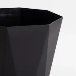 inny Kosz na śmieci geometryczny czarny 28 cm