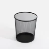 inny Kosz na śmieci metalowy czarny 8 L