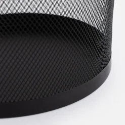 Kosze Na Śmieci|inny Kosz na śmieci metalowy czarny 12 L