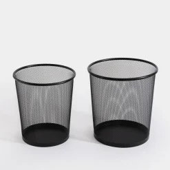 Kosze Na Śmieci|inny Kosz na śmieci metalowy czarny 12 L