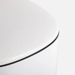 Kosze Na Śmieci|inny Kosz na śmieci z pedałem biały mat 5 l