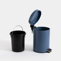 Kosze Na Śmieci|inny Kosz na śmieci z pedałem niebieski 3 l