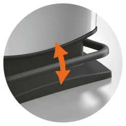 Kosze Na Śmieci|ROTHO Kosz na śmieci z pedałem PASO 40 l