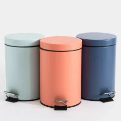 inny Kosz na śmieci z pedałem różowy 3 l