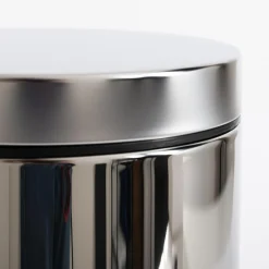 inny Kosz na śmieci z pedałem srebrny 3L