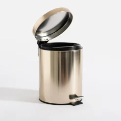 inny Kosz na śmieci z pedałem złoty 5L