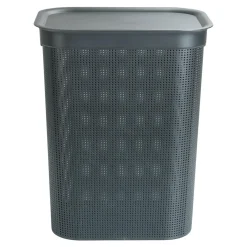 Kosze Na Pranie|Kosze Na Pranie|ROTHO Kosz na pranie antracytowy BRISEN 50 l