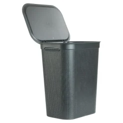 Kosze Na Pranie|Kosze Na Pranie|ROTHO Kosz na pranie antracytowy BRISEN 50 l