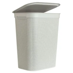 Kosze Na Pranie|Kosze Na Pranie|ROTHO Kosz na pranie biały BRISEN 50 l