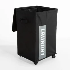 Kosze Na Pranie|Kosze Na Pranie|inny Kosz na pranie z pokrywką na kółkach 40x33x60 cm