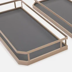 VORTUNG Kosze do cargo podblatowego, do szafki 60 cm, champagne gold