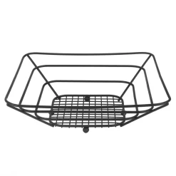 Koszyk na owoce metalowy KWADRAT 24x24x7,7 cm