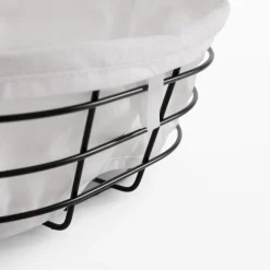 inny Koszyk na pieczywo z bawełnianym wkładem 29x21 cm