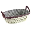 Koszyk pleciony na pieczywo PALMA MIX 25x18x7 cm