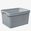 Pudełka I Pojemniki Do Przechowywania| Koszyk szary SEOUL L
