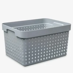 Pudełka I Pojemniki Do Przechowywania| Koszyk szary SEOUL L