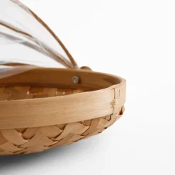 inny Koszyk z moskitierą, bambusowy 25 cm