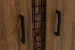 Witryny|Furni Home Kredens DORIAN DN4 4D z oświetleniem