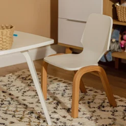 Stoliki I Krzesła Dla Dzieci|Krzesła|Fameg Krzesełko dziecięce białe MAJA