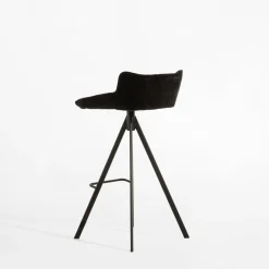 Krzesło barowe czarne FLAIRO