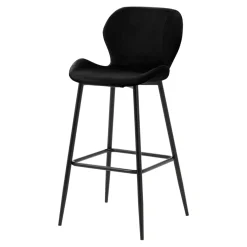 Krzesło barowe czarne LAIKA
