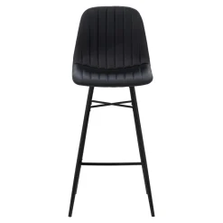Hokery| Krzesło barowe czarne LOMME