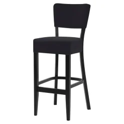 Fameg Krzesło barowe czarne RYAN