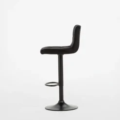 Hokery| Krzesło barowe czarne ULLKA