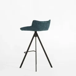 Krzesło barowe niebieskie FLAIRO