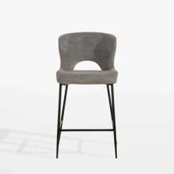 inny Krzesło barowe szare DAPPERI