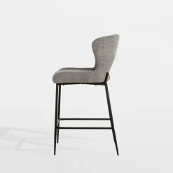 inny Krzesło barowe szare DAPPERI