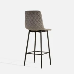 Hokery| Krzesło barowe szare FIZMO