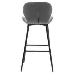 Hokery| Krzesło barowe szare LAIKA