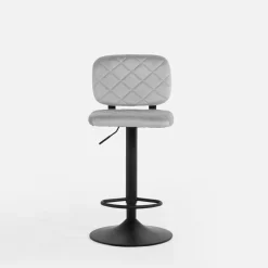 Hokery| Krzesło barowe szare REVERES