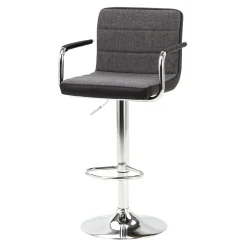 Hokery| Krzesło barowe szare UREKO