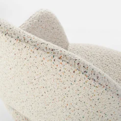 Hokery|inny Krzesło barowe tapicerowane białe FILIE