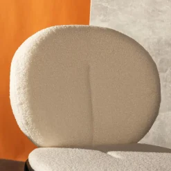 Krzesła|inny Krzesło boucle białe MALBA