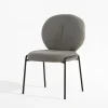 Krzesła|inny Krzesło boucle szare MALBA