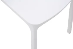 Krzesło do jadalni białe KNITT