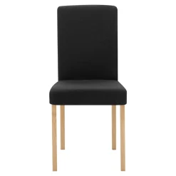 Krzesło do jadalni czarne BEPPO