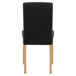 Krzesło do jadalni czarne BEPPO