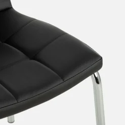 Krzesło do jadalni czarne PRIMA II