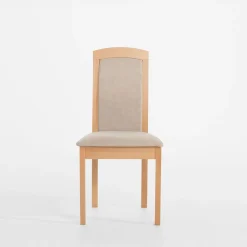 inny Krzesło drewniane beżowe TALLI