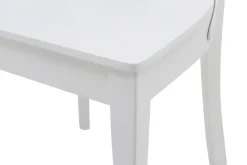Krzesła|Fameg Krzesło drewniane białe FRESCO