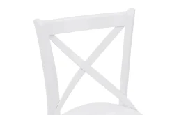 Krzesła|Fameg Krzesło drewniane białe FRESCO