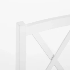 inny Krzesło drewniane biało-czarne RUBON