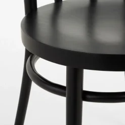 Krzesła|Fameg Krzesło drewniane czarne CARLO