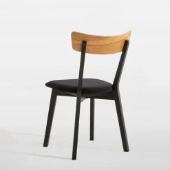 Krzesła|inny Krzesło drewniane czarne OSLO II