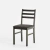 Krzesła|inny Krzesło drewniane czarne SAFIRO
